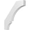 Ekena Millwork 4-in. W x 28-in. D x 32-in. H Balboa Architectural Grade PVC Knee Brace BRCP04X28X32BOA - alternate 1